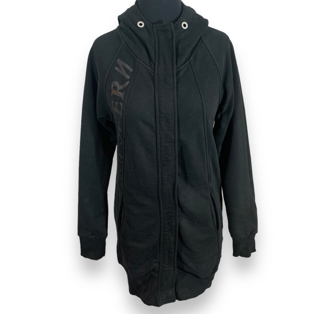 Zimtstern Women Ski Snowboarding Black Jacket Sweatshirt